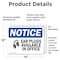 Signmission 10 in Height, 14 in Width, Vinyl Decal, Rectangle OS-2PACK-NS-D-1014-L-11613 - alternate 6